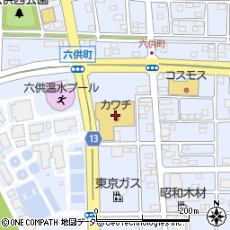 株式会社カワチ薬品　前橋南店周辺の地図