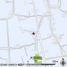 長野県安曇野市穂高有明古厩6512-11周辺の地図