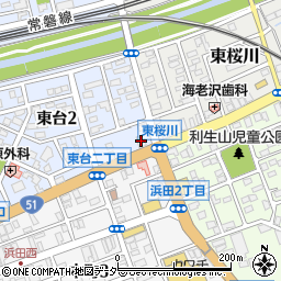 Ｍ’ｓビレッジ東台周辺の地図