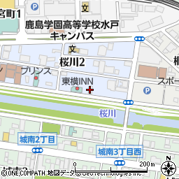 フォーライフ桜川周辺の地図