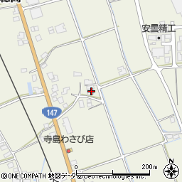 長野県安曇野市穂高北穂高2701周辺の地図
