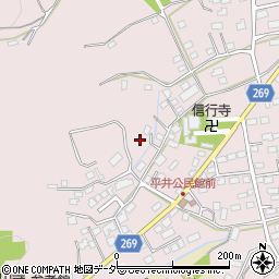 栃木県栃木市平井町765周辺の地図