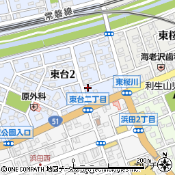 有限会社田口商店周辺の地図