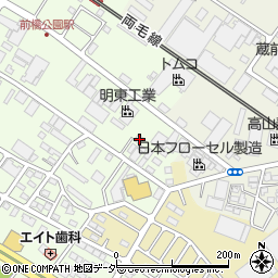 群馬県前橋市天川大島町1354-5周辺の地図