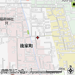 群馬県前橋市箱田町745周辺の地図