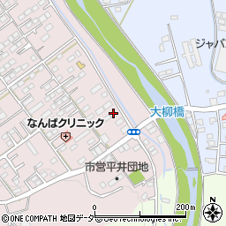 栃木県栃木市平井町147周辺の地図