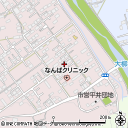 栃木県栃木市平井町190周辺の地図