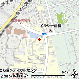 栃木県栃木市大平町牛久648周辺の地図
