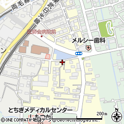 栃木県栃木市大平町牛久643周辺の地図