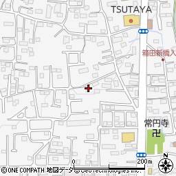 群馬県前橋市箱田町100周辺の地図