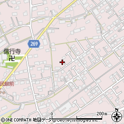 栃木県栃木市平井町245周辺の地図