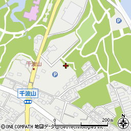千波公園便所４周辺の地図