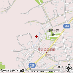 栃木県栃木市平井町768周辺の地図