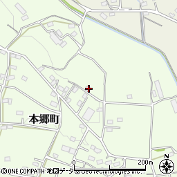 群馬県高崎市本郷町1610-1周辺の地図