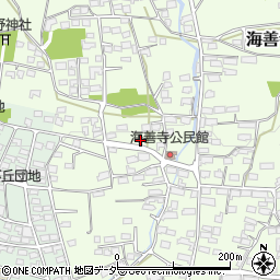 長野県東御市海善寺838-2周辺の地図