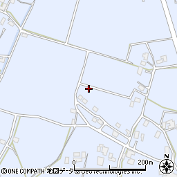 長野県安曇野市穂高有明新屋6635-3周辺の地図