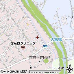栃木県栃木市平井町146周辺の地図