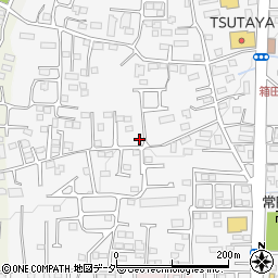 群馬県前橋市箱田町124周辺の地図