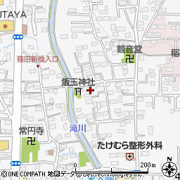 群馬県前橋市箱田町1504周辺の地図