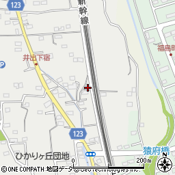 群馬県高崎市井出町342周辺の地図