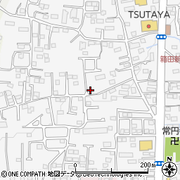 群馬県前橋市箱田町124-5周辺の地図