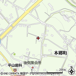 群馬県高崎市本郷町1480周辺の地図