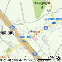 茨城県水戸市河和田町3022周辺の地図