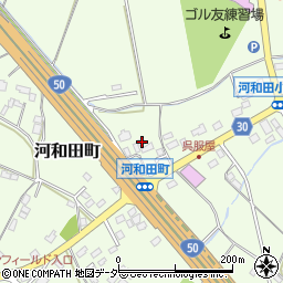 茨城県水戸市河和田町3027周辺の地図