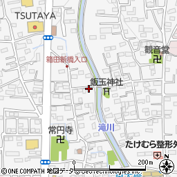 群馬県前橋市箱田町1576周辺の地図