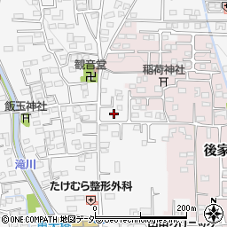 群馬県前橋市箱田町664周辺の地図