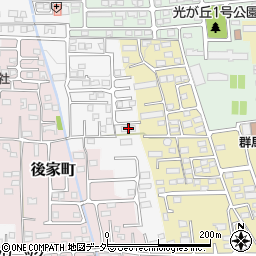 群馬県前橋市箱田町743周辺の地図