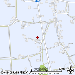 長野県安曇野市穂高有明古厩6554-4周辺の地図