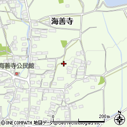 長野県東御市海善寺周辺の地図