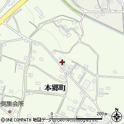 群馬県高崎市本郷町1620周辺の地図