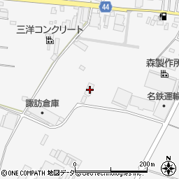 栃木県下野市下坪山1675周辺の地図