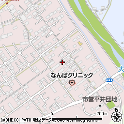 栃木県栃木市平井町188周辺の地図