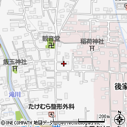 群馬県前橋市箱田町663-5周辺の地図