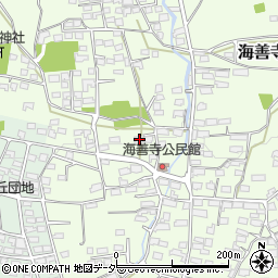 長野県東御市海善寺822周辺の地図