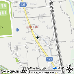 群馬県高崎市井出町481周辺の地図