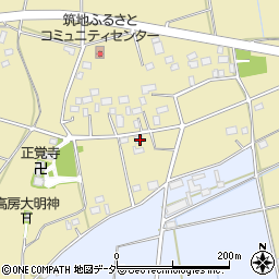 茨城県水戸市筑地町633周辺の地図