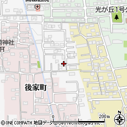 群馬県前橋市箱田町742周辺の地図