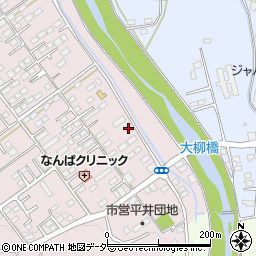 栃木県栃木市平井町145周辺の地図