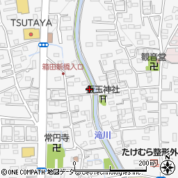 群馬県前橋市箱田町1575周辺の地図