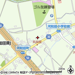 茨城県水戸市河和田町3018周辺の地図