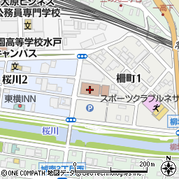 茨城県庁生活環境部　生活文化課・中央交通事故相談所周辺の地図