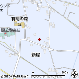 長野県安曇野市穂高有明新屋2105周辺の地図