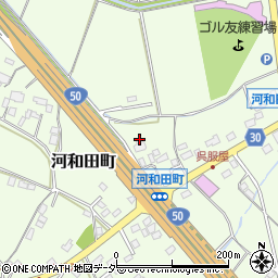 茨城県水戸市河和田町3028周辺の地図