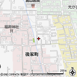 群馬県前橋市箱田町740-2周辺の地図