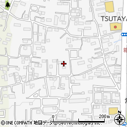 群馬県前橋市箱田町127-6周辺の地図