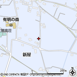 長野県安曇野市穂高有明新屋1265周辺の地図